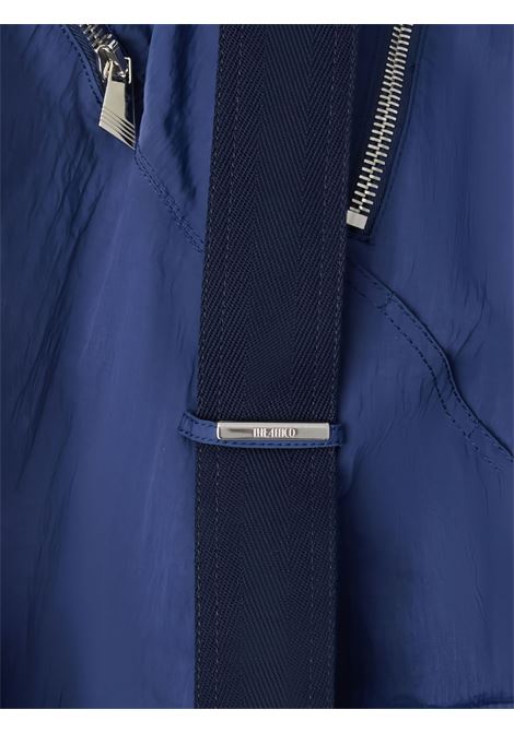 Blue cargo-pockets trousers The Attico - women THE ATTICO | 250WCP00264PAA100AA015